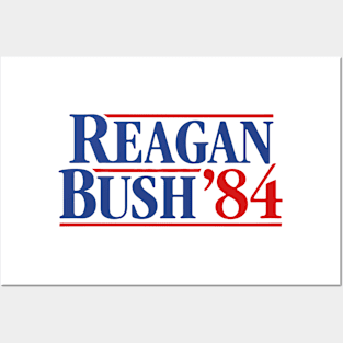 Reagan Bush 84 Posters and Art